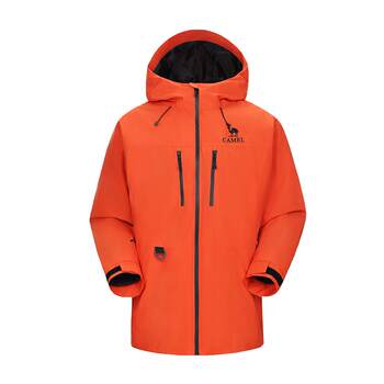 Camel tengyun pro jacket for men and women three-in-one jacket for spring and autumn fleece thickened outdoor waterproof mountaineering clothing