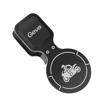 Geva helmet headphone mounting clip bicycle helmet