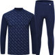100% cotton senior men's autumn clothing and long johns suit