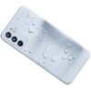Suitable for Reno6 silicone smoke blue gray mobile phone case