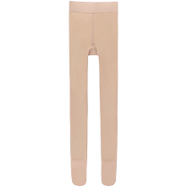 500g bare leg artifact womens autumn and winter outer wear plus velvet thickened pantyhose extra thick flesh-colored leggings for small people