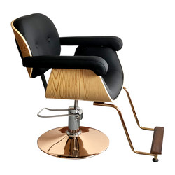 미용실 인터넷 연예인 의자 이발소 리프팅 회전 미용실 파마 및 염색 영역 현대 단순하고 가벼운 럭셔리 헤어 커팅 의자