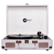 American Arkrocket Curiosity portable vinyl record player retro all-in-one record player