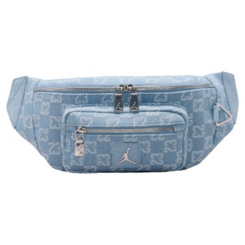 Jordan storage roomy denim belt bag ຢ່າງເປັນທາງການ