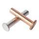 Flat head solid rivet copper rivet GB109