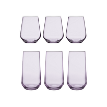 Pasha Paqi imported glass ins style colorful hot water cup birthday gift cup set cherry blossom glass pot