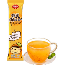 Foto do more honey grapefruit tea 35gx1 strips of water to drink washed drinking fruit tea drinks fruit juice