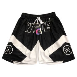 American Sports Basketball Shorts 4 분 동안 건조하지만 무릎이 아님