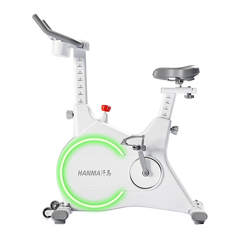 Hanma self-generated colorful lights with smart spinning bike