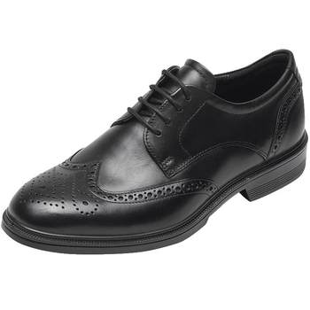 Aibu derby shoes brogue leather shoes formal leather shoes for men