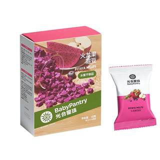 Snacks infantiles de judías derretidas de frutas photosynthetic planet sin azúcares añadidos y receta de suplemento para bebés de 6 meses