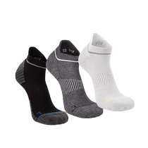 HOKA ONE ONE mens and womens autumn running socks set NO-SHOW RUN SOCK 3-PACK breathable