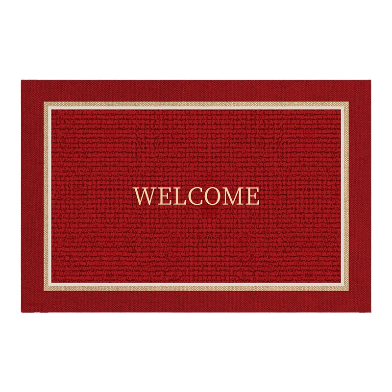 Hongxing entrance door non-slip water-absorbent floor mat