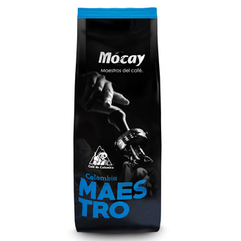 Spanish Original Imported Mocay Coffee Beans, Coffee Master's Italian Roasted Freshly Ground 1kg Arabica Grind