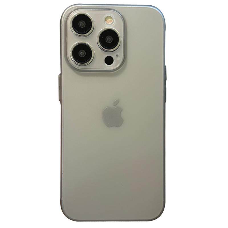 Titanium gray light and thin matte all-inclusive lens mobile phone case