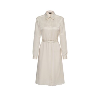 Scofield women's jacquard check shirt dress