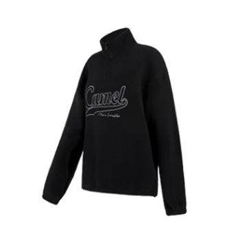 Camel sweatshirt 24 winter new stand collar thickened warm men and women same fleece outdoor top couple jacket Camel sweatshirt 24 winter new stand collar thickened warm men and women same fleece outdoor top couple jacket