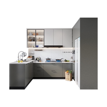 Full Friend Full House Custom Kitchen Cabinet Small Family Type Home U Type Overall Cupboard Hearth Cabinet Kitchen Shelve