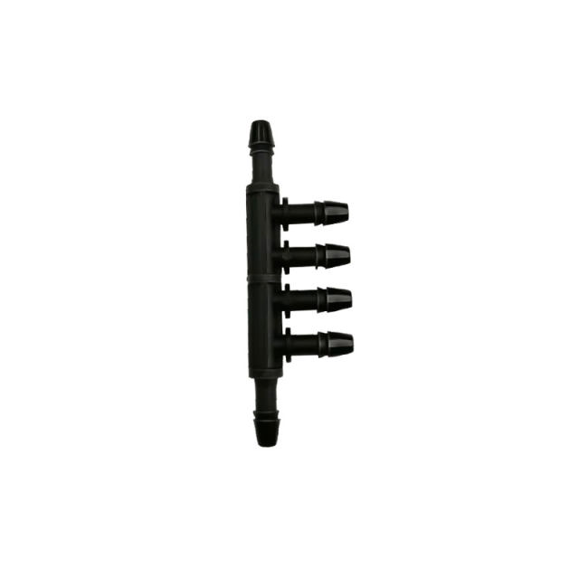 20 packs) multi-pass connector 5-pass five-pass seven-pass plastic hose pagoda connector (unit mm
