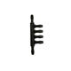 20 packs) multi-pass connector 5-pass five-pass seven-pass plastic hose pagoda connector (unit mm