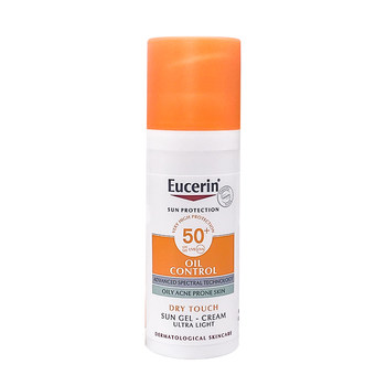 Spot German Eucerin Orange Umbrella Oil Control Refreshing Matte Sunscreen SPF50 + Facial UV Protection 50ml