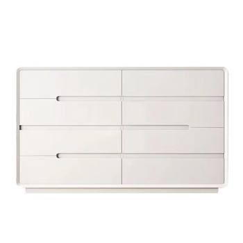 Complete chest of cabinets, chest of cabinets, solid wood storage cabinets, buttery style