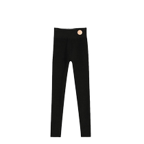 Lambskin leggings for women in winter plus velvet and thickening for outer wear high-waisted one-piece extra-thick sub-zero Northeast warm pants and cotton pants