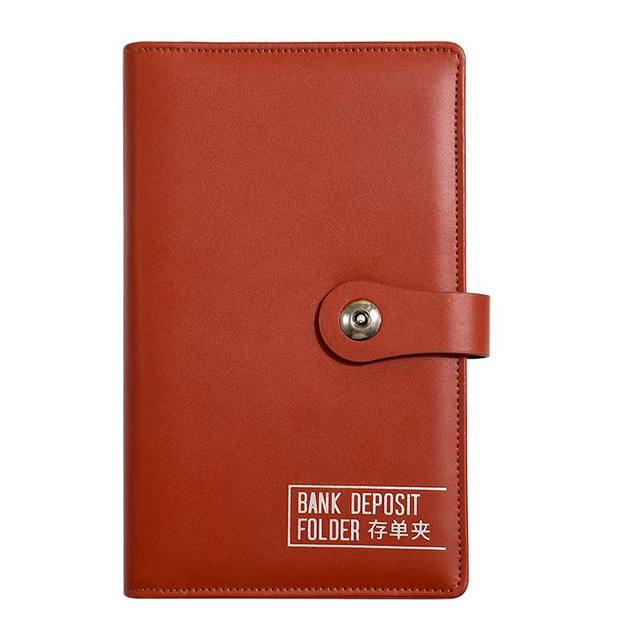 Certificate of deposit storage This bank's fixed deposit order collection book, bill storage checks, passbooks, bills sorting book