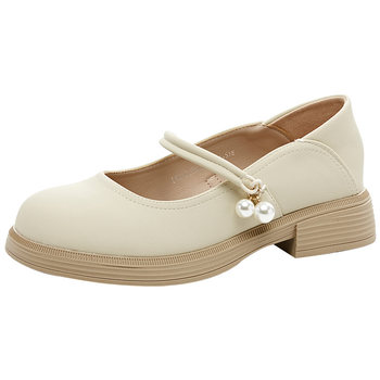 Dadong marijan women's shoes thick heel round toe with skirt