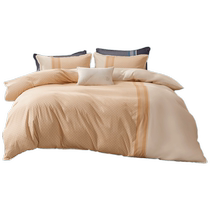 Mercury Home Textiles 60-count long-staple cotton four-piece set all-cotton antibacterial set satin pure cotton printed bed sheet quilt cover bedding