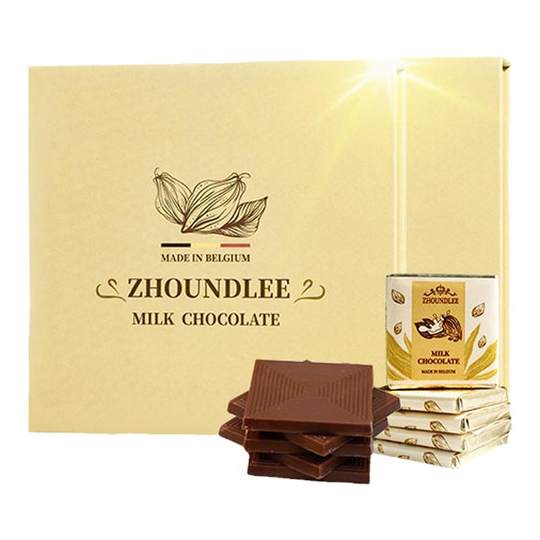 Zhou Heli Geschenkbox aus reiner Milchschokolade mit reinem Kakao