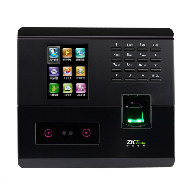 ZKTeco entropy-based fingerprint punch-in machine facial attendance machine