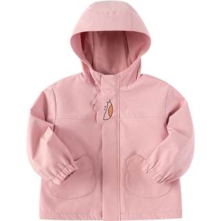 Balabala boys' coat baby plush soft shell coat