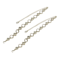High-end shoulder straps chain slings underwear straps invisible straps non-slip replacement high-value Hanfu anti-falling shoulder straps