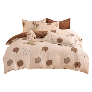 秋冬季加厚磨毛被套单件单人150x200x230双人全棉纯棉180x220被罩