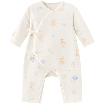 Ying's newborn baby one-piece autumn and winter new clothes warm and waxy cotton baby autumn clothes