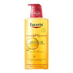 Eucerin Shower Oil 400ml Moisturizing improves body Roughness, dry sensitive, cleansing and moisturizing for women