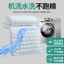 High-end pure cotton mattress soft washable foldable thin mattress household anti-slip protective pad bedding shop