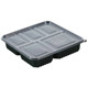 School group meal three, four and five compartment thickened lunch boxes wholesale