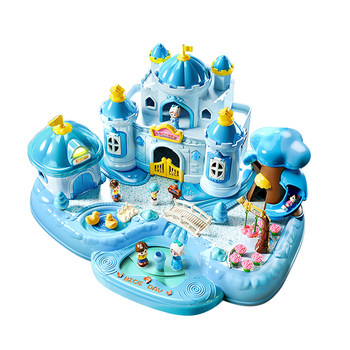 Girls gifts princess elsa's magnetic castle toy