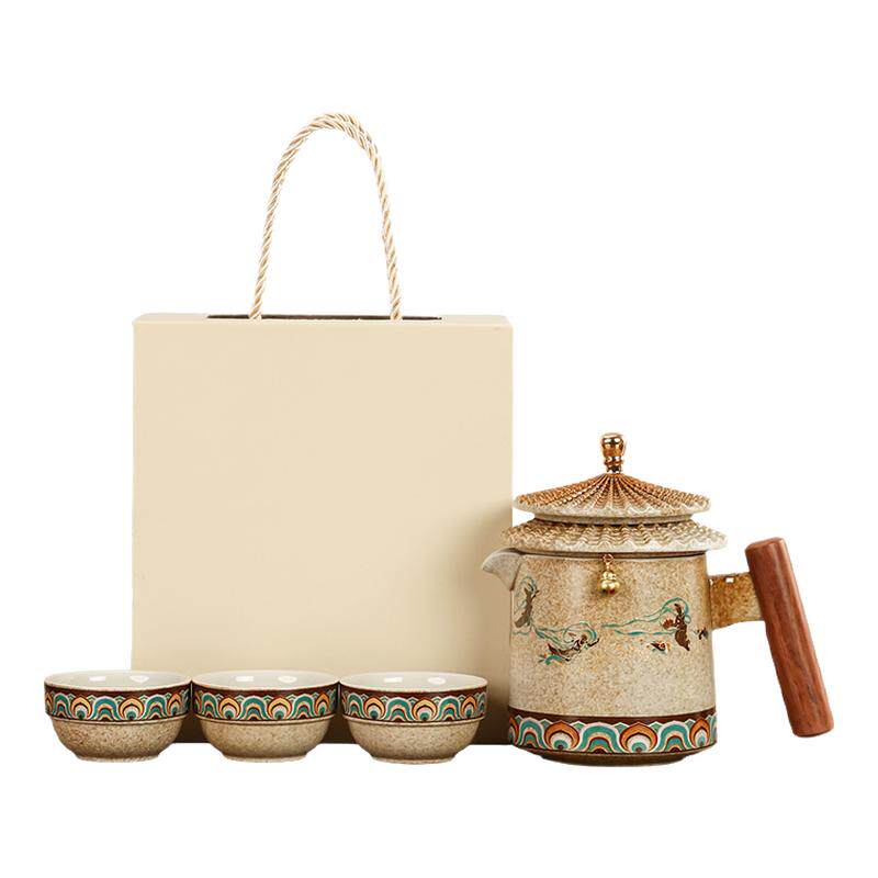 Chuwu Forbidden City Dunhuang Quick Cup Travel Tea Set