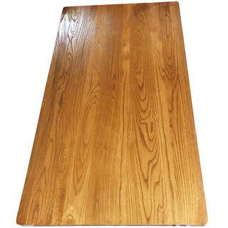 White wax wood old elm board kitchen bar table panel pine pure solid wood desktop desktop cherry original wood custom large board
