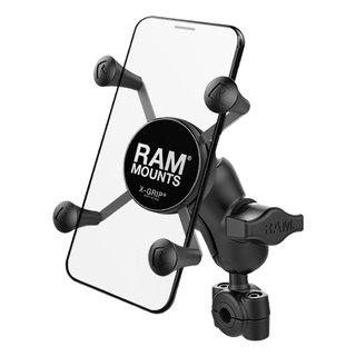 American RAM motorcycle VESPA rearview mirror car headrest universal mobile phone fixed bracket scooter universal