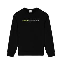 Li Ning sweatshirt ຜູ້ຊາຍລະດູໃບໄມ້ປົ່ງແລະລະດູຮ້ອນກິລາເສື້ອຢືດຄໍຮອບໃຫມ່ແບບສະບາຍໆເສື້ອຍືດແຂນຍາວ pullover ຂະຫນາດໃຫຍ່ເຄື່ອງນຸ່ງຫົ່ມຜູ້ຊາຍວ່າງ