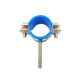 Stainless steel external screw cover leather pad tube bracket tube card