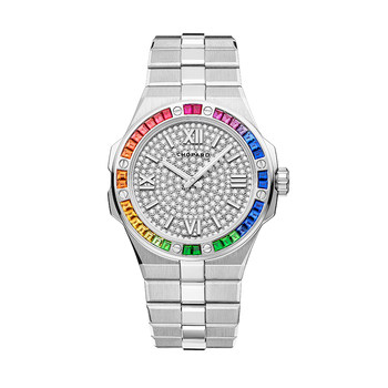 Star swiss mechanical chopard iridescent sapphire