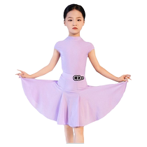 Oope dance costumes Latin dance costumes professional competition uniforms 8-color short-sleeved 2024 new suit competition uniforms