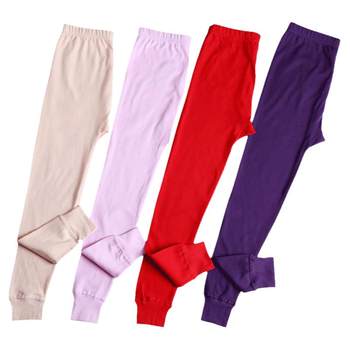 Nanjiren ແມ່ຍິງດູໃບໄມ້ລົ່ນ Pants ຝ້າຍບໍລິສຸດຂອງແມ່ຍິງອາຍຸກາງແລະຜູ້ສູງອາຍຸ Loose ດຽວສິ້ນແອວສູງ underpants ບາງອົບອຸ່ນ line pants