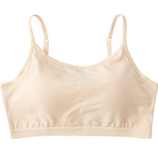 Camisole vest with push-up girly style tube top to prevent exposure