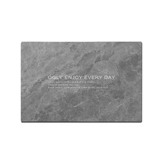 Ogly diatom mud bathroom floor mat absorbs water, non-slip and quick-drying